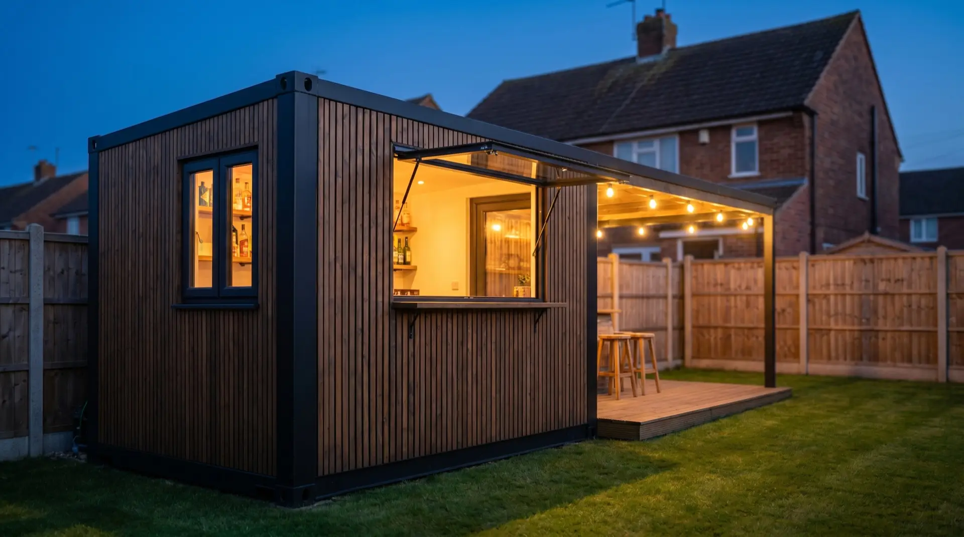 Container Bar & Man Cave