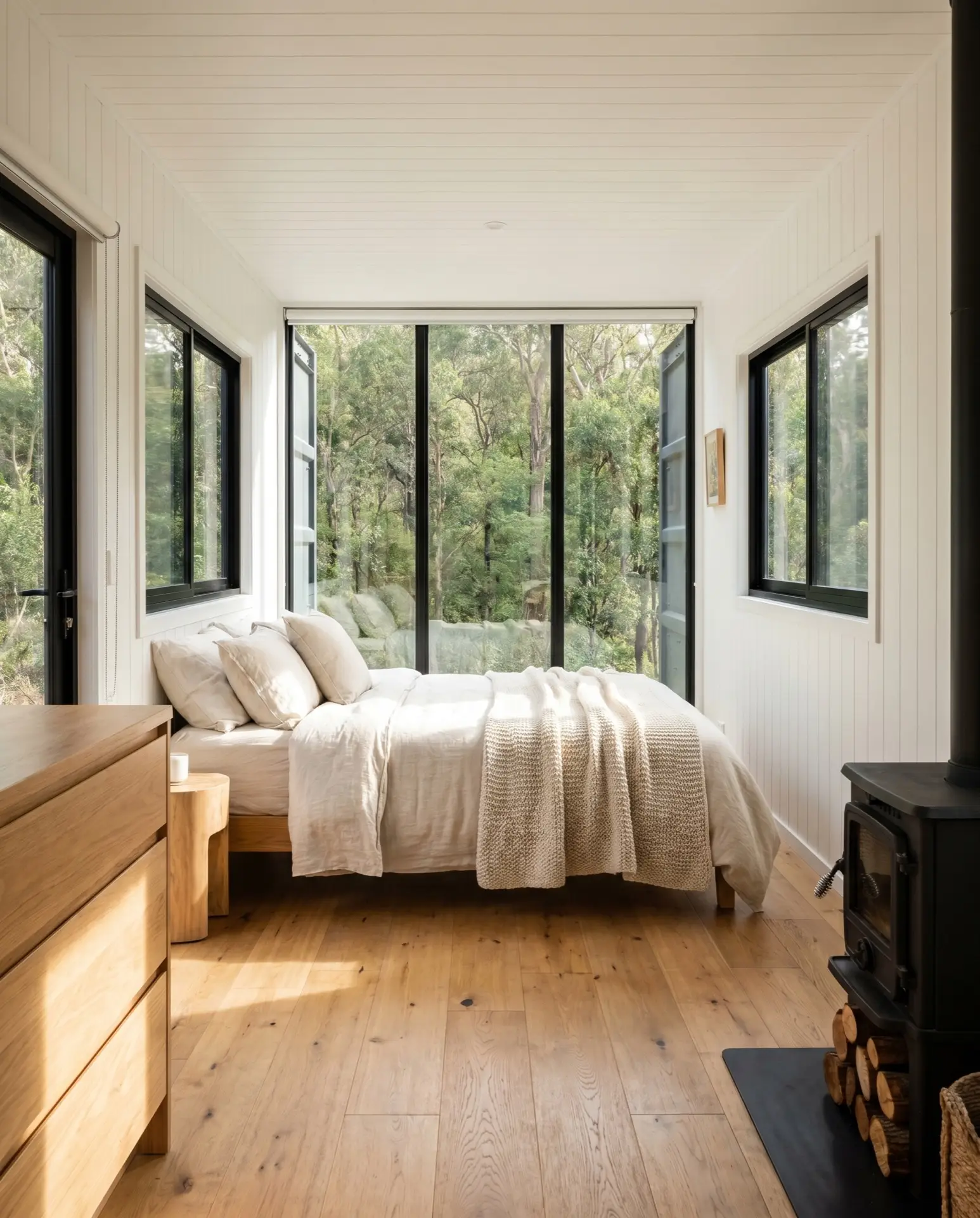 Glamping & Holiday Lets: A boutique cabin that earns its keep, built to a letting standard.